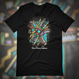 Open image in slideshow, Hopi Water Symbol&#39;s Unisex T-Shirt
