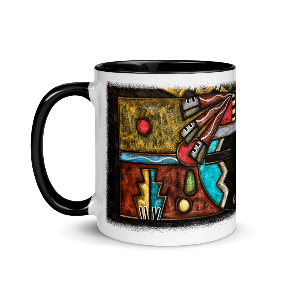 Early Morning Deity of Balances Coffee Cup